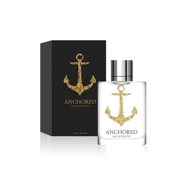 Anchored men's designer cologne