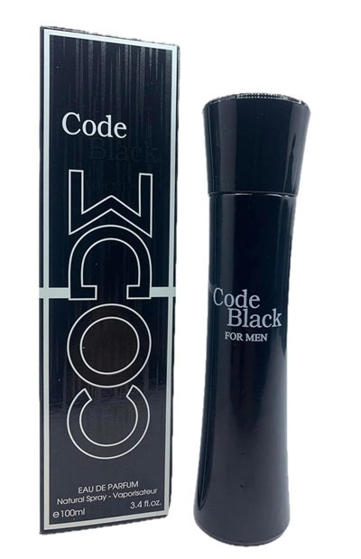 Code Black men's designer cologne