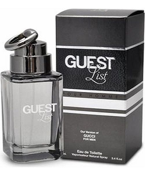 Guest List designer cologne