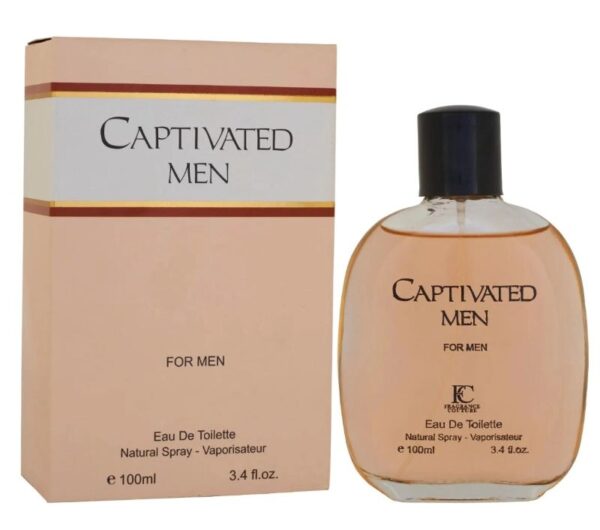 Captivated men's designer cologne